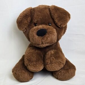 Spark Create Imagine Puppy Dog Plush Stuffed Animal Toy Brown 10" Soft Cuddly